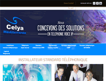 Tablet Screenshot of celya-euromed.fr